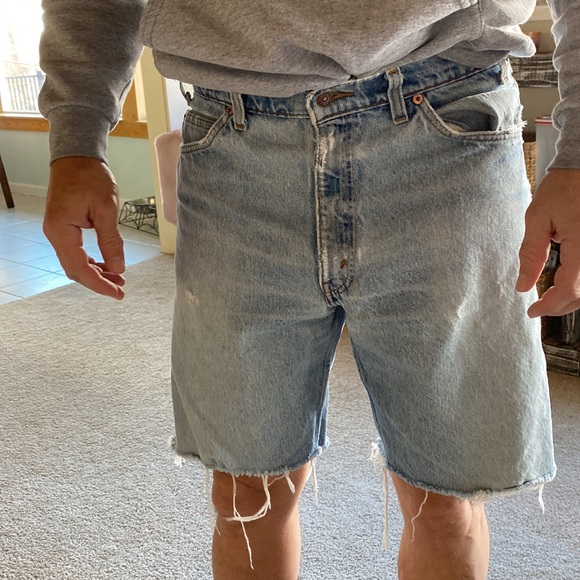 VTG Levi’s orange tab cutoff shorts size 34 - Picture 5 of 8